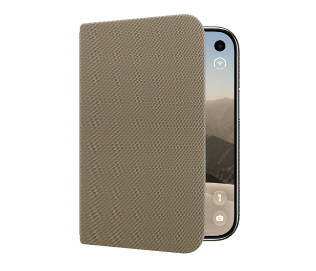 Apple Folio do iPhone Duo z podpórką jasnobeżowy - 1594019 - zdjęcie 3